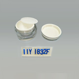 Double-wall (2-layer) 100ml Circular shape Cream Jar.